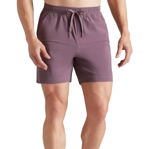 Rhone Pursuit Unlined 7 Inch Mens Tennis Shorts - Shadow Plum/L