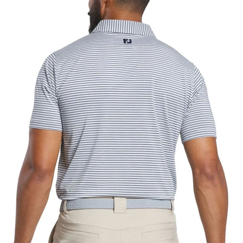 FootJoy Emory Stripe Lisle Mens Golf Polo - 2