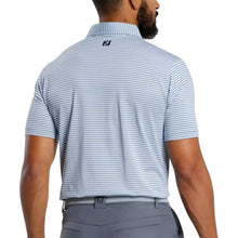 Load image into Gallery viewer, FootJoy Emory Stripe Lisle Mens Golf Polo
 - 3