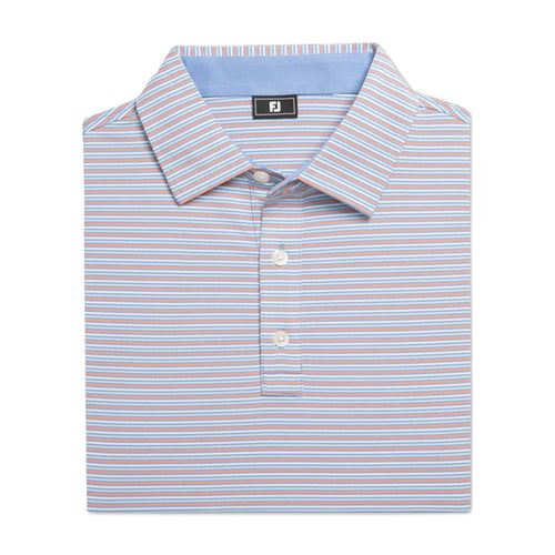 FootJoy Balance Stripe Lisle Mens Golf Polo