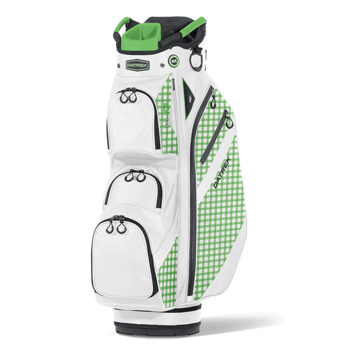 Datrek DG Lite III Golf Cart Bag - Wht/Grn Checker