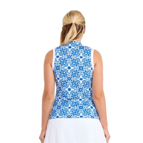 Sofibella Miss Santori Sleeveless Womens Golf Polo - 2