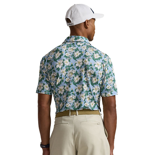RLX Polo Golf Lightweight Airflow Knit Georgia Rose Print Mens Golf Polo - 2