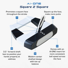 Load image into Gallery viewer, Odyssey Square 2 Square Jailbird RH Mens Putter
 - 5
