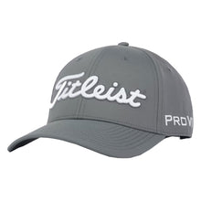 Load image into Gallery viewer, Titleist Tour Performance Mens Golf Hat 2025 - Charcoal/White/One Size
 - 2