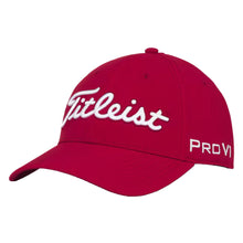 Load image into Gallery viewer, Titleist Tour Performance Mens Golf Hat 2025 - Red/White/One Size
 - 6