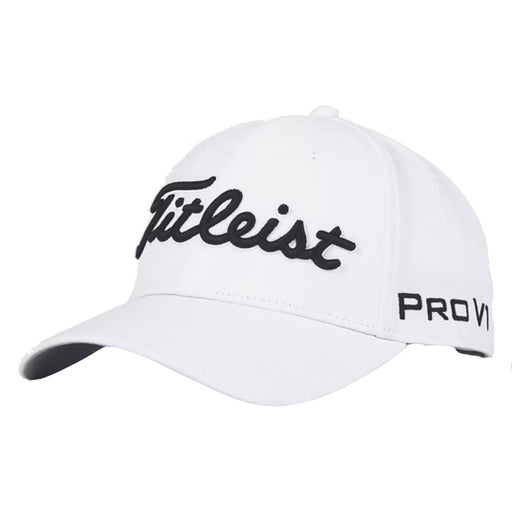 Titleist Tour Performance Mens Golf Hat 2025 - White/Black/One Size