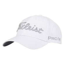 Load image into Gallery viewer, Titleist Tour Performance Mens Golf Hat - White/Gray/One Size
 - 9