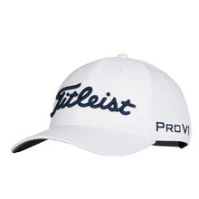 Load image into Gallery viewer, Titleist Tour Performance Mens Golf Hat - White/Navy/One Size
 - 11