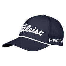Load image into Gallery viewer, Titleist Tour Rope Mens Golf Hat - Navy/White
 - 3