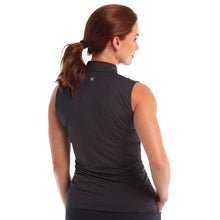 Load image into Gallery viewer, EP New York Bias Geo Dot Print SL Womens Golf Polo
 - 2