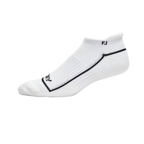 FootJoy ProDry Roll Tab White Womens Golf Socks - 2