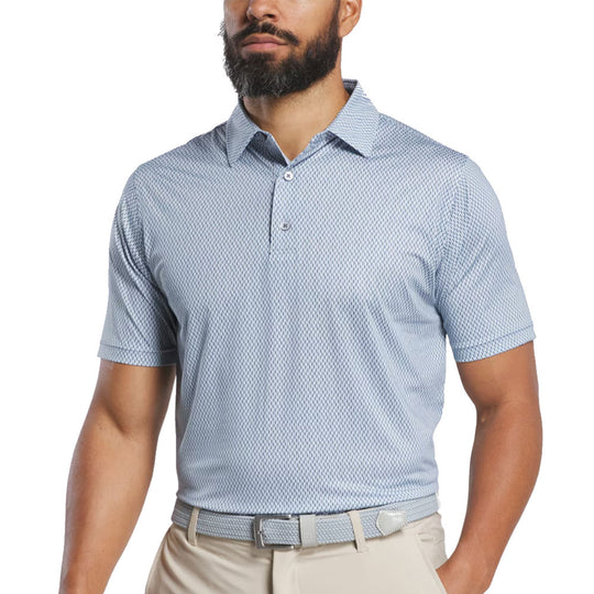 FootJoy Wiggle Print Lisle Mens Golf Polo