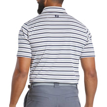 Load image into Gallery viewer, FootJoy Mixer Stripe Lisle Mens Golf Polo
 - 2