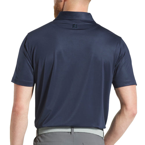 FootJoy Tonal Dot Print Lisle Athletic Fit Mens Golf Polo - 2