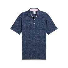 Load image into Gallery viewer, Puma X Arnold Palmer Sketch Mens Golf Polo - Dp Nvy/Peace Bl/XXL
 - 4