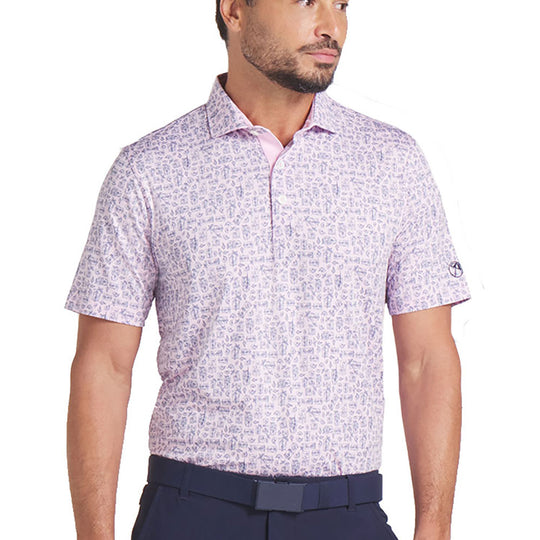Puma X Arnold Palmer Sketch Mens Golf Polo
