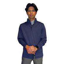 Load image into Gallery viewer, Ace &amp; Oak Mens Quarter-Zip Pullover - Navy/XXL
 - 3