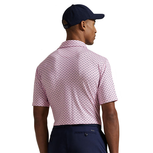 RLX Golf SS Ltwt Airflow Deco Toss Mens Golf Polo
