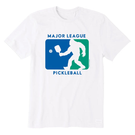 Life Is Good Major League PB Crusher Mens T-Shirt - Cloud White/XXL