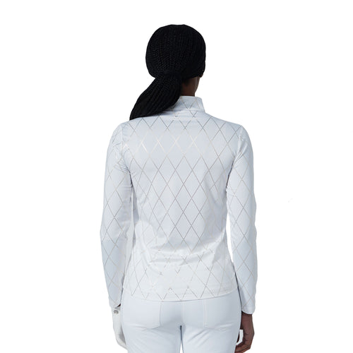 Daily Sports Tempo Half-Zip Long Sleeve Womens Golf Shirt - 2