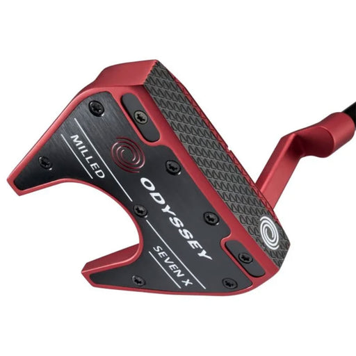 Odyssey Xander Red Seven CH Right Hand Mens Putter - RED MILLED 7/34in