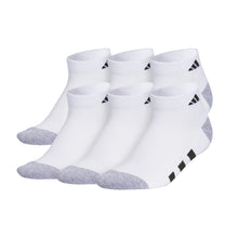 Load image into Gallery viewer, Adidas Athletic Cushioned Youth Lo Socks 6-Pack - White/Grey/Blk/L
 - 2