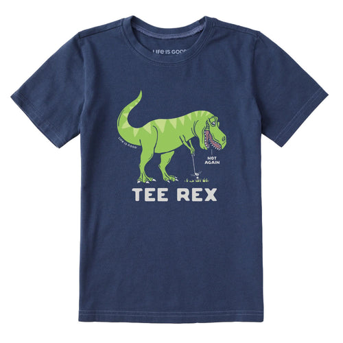 Life Is Good Tee Rex Golf Boys Crusher T-Shirt