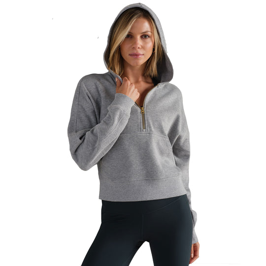 Rhone Signature Rib Half Zip Womens Pullover