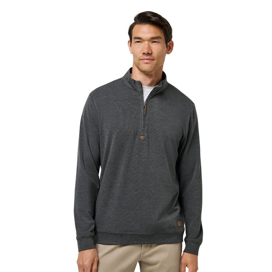 TravisMathew Cloud Mens Golf Quarter Zip Sweater
