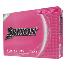 Load image into Gallery viewer, Srixon Soft Feel Lady 9 Golf Balls - Dozen - Passion Pink
 - 1