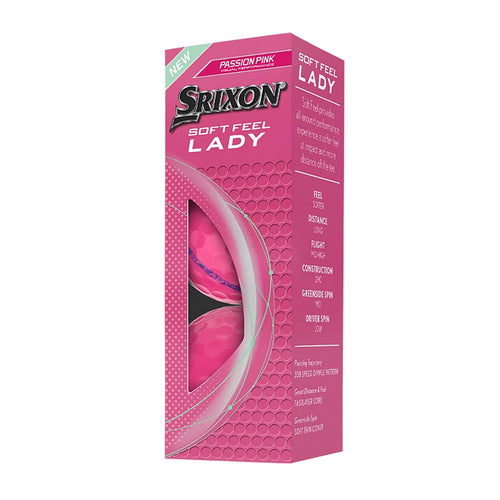 Srixon Soft Feel Lady 9 Golf Balls - Dozen - 2