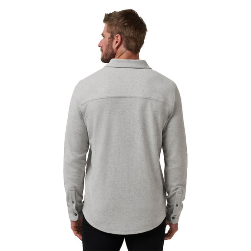 TravisMathew Cloud Waffle Button Up Mens LS Shirt