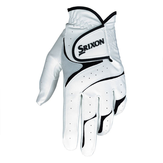 Srixon AllWeather White/Black Mens Golf Glove