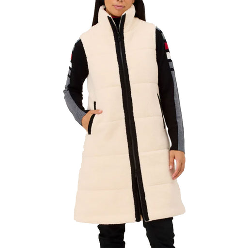 Krimson Klover Kira Fleece Long Womens Vest - Natural/L