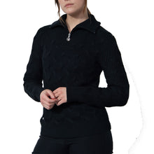 Load image into Gallery viewer, Daily Sports Ermont Unlined Womens Golf Sweater - Black/XL
 - 1