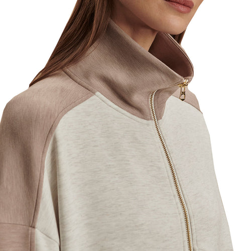 Varley Garcia 2-Tone Zip Through Womens Sweatshirt - 2