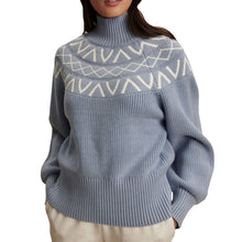 Load image into Gallery viewer, Varley Marcie Fairisle Yoke Womens Knit Sweater
 - 6