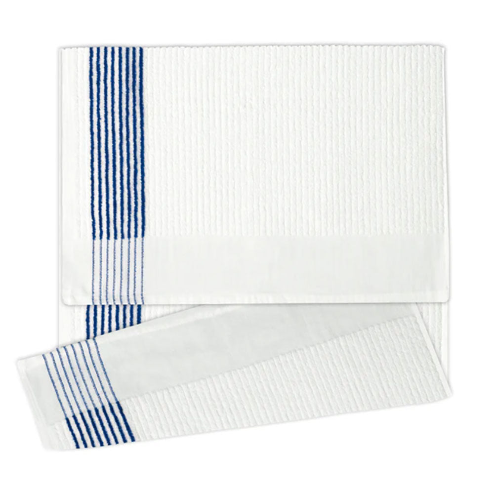 Devant 22 x 44 Golf Caddy Towel - Navy/White