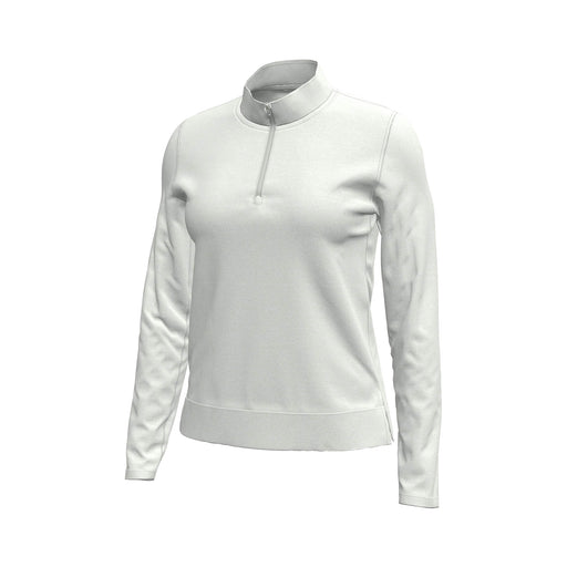 Under Armour Aura Womens Golf 1/4 Zip - White Clay/XL