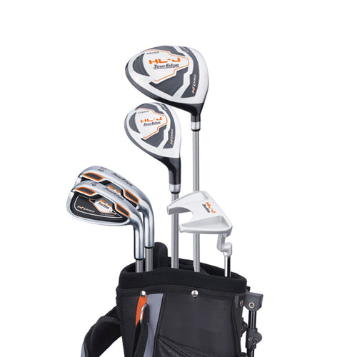 Tour Edge Hot Launch 5-8 yrs Orange Junior Left Hand Complete Golf Set - 2