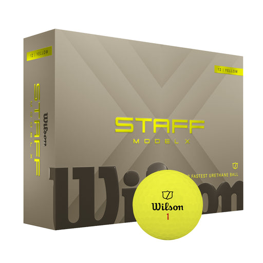 Wilson Staff Model X 26 Golf Balls - Dozen - Yellow
