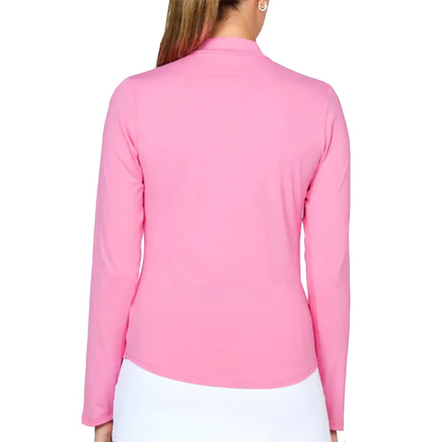 Sofibella UV Colors Womens Half-Zip Long Sleeve Golf Shirt - 2