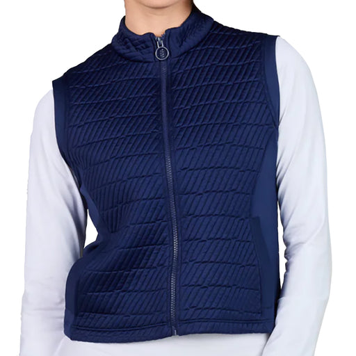 Sofibella Staples Womens Golf Vest - Navy/XL