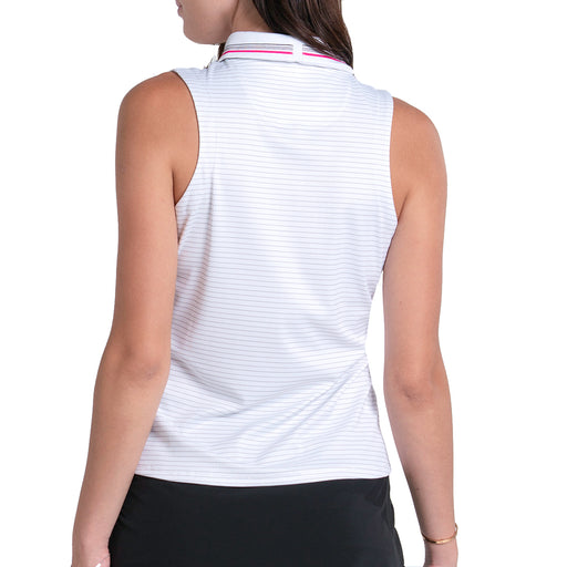 Lucky in Love Chateau Stripes Womens Golf Tank Top