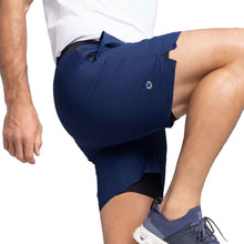 Load image into Gallery viewer, Ibkul Performance 7 Inch mens Tennis Shorts
 - 3