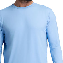 Load image into Gallery viewer, Ibkul Long Sleeve Crewneck Mens Tennis T-Shirt
 - 6