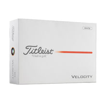 Load image into Gallery viewer, Titleist Velocity Golf Balls - Dozen - White/None
 - 4