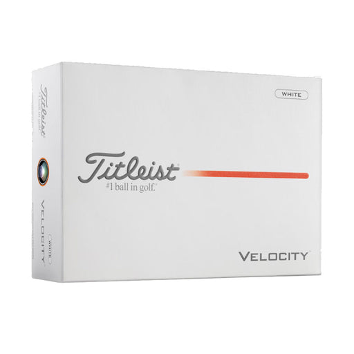 Titleist Velocity Golf Balls - Dozen - White/None