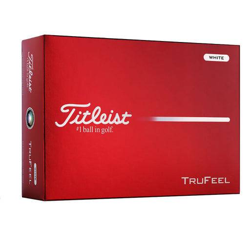 Titleist TruFeel Golf Balls - Dozen 2026 - White/None
